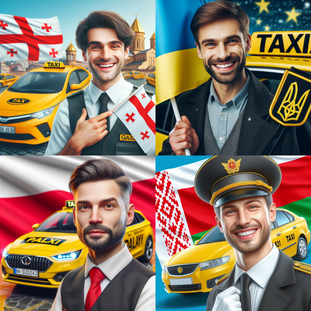 Zróżnicowany zespół kierowców Mora Mora z całego świata